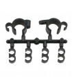 SOPORTE FILTRO AIRE + TUBOS 1/8 TT MUGEN