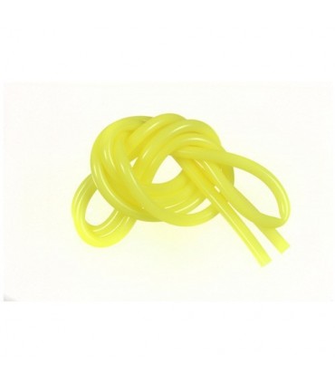 TUBO SILICONA AMARILLO (1mt) MUGEN