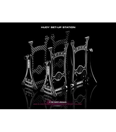 HUDY SET-UP STATION FOR 1/10 OFF-ROAD CARS