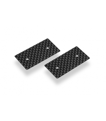 GRAPHITE REAR WING SIDE PLATE 0.5MM - 1/10 ELECTRIC (2)