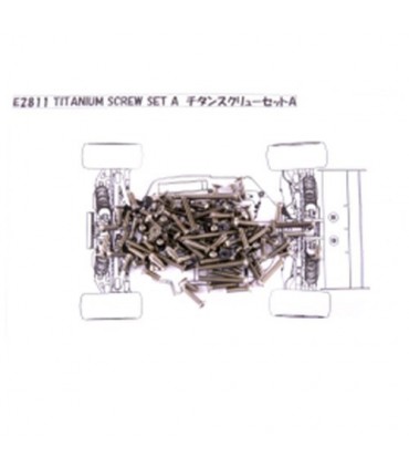 SET TORNILLERIA TITANIO A MBX7/7R