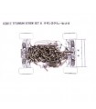SET TORNILLERIA TITANIO A MBX7/7R