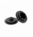 X4 COMPOSITE GEAR DIFF. CASE WITH 38T PULLEY & COV