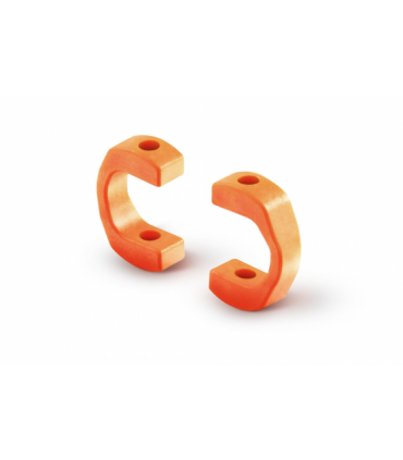 ADAPTADOR DEL CARDAN EN PLASTICO 3.5 MM (4) ORANGE DURO