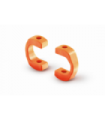 ADAPTADOR DEL CARDAN EN PLASTICO 3.5 MM (4) ORANGE DURO