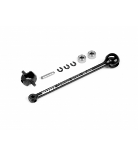 X4 CVD BB DRIVE SHAFT 54MM - HUDY SPRING STEEL