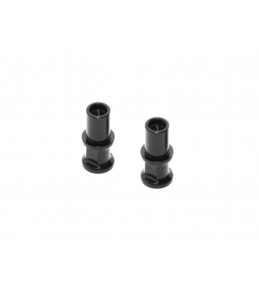 X4 ALU STEERING POST FOR DUAL SERVO SAVER (2)