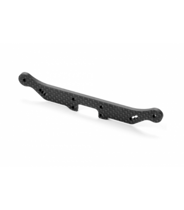 T4F'21 SHOCK TOWER REAR 3.0MM GRAPHITE