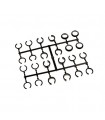 PRECARGAS AMORTIGUADOR MBX5 MUGEN (2u.)