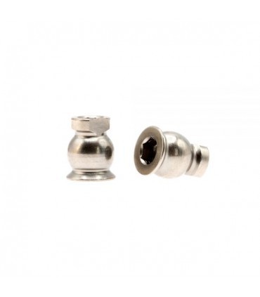 X4 LOWER ARM BALL UNIVERSAL 6.0MM WITH HEX - HUDY