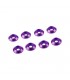 ARANDELA CABEZA CILINDRICA 3MM PURPURA (8u.)