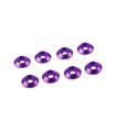 ARANDELA CABEZA CILINDRICA 3MM PURPURA (8u.)