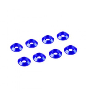 ARANDELA CABEZA CILINDRICA 3MM AZUL (8u.)