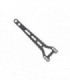 X4 GRAPHITE UPPER DECK - SPLIT REAR - 2.0MM