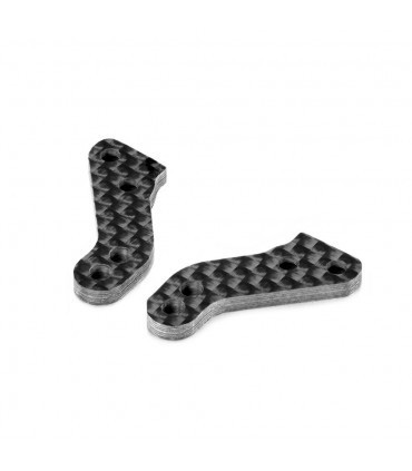 GRAPHITE EXTENSION PLATE FOR ALU STEERING BLOCK (2)