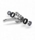ALU STEERING BLOCK - BLACK - SWISS 7075 T6