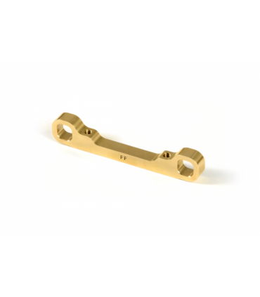 BRASS FRONT LOWER 1-PIECE SUSPENSION HOLDER - FRONT - FF