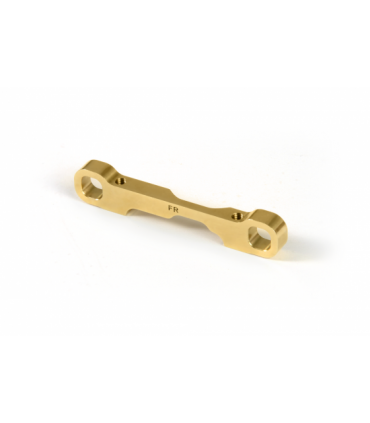 BRASS FRONT LOWER 1-PIECE SUSPENSION HOLDER - REAR - FR - V2