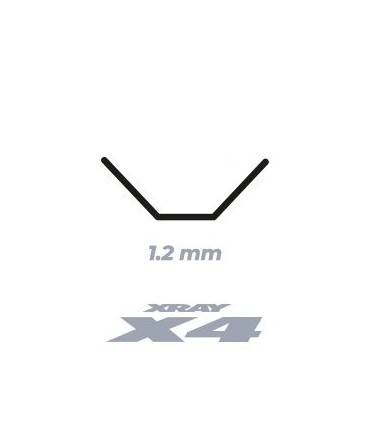 X4 ANTI-ROLL BAR - FRONT 1.2 MM