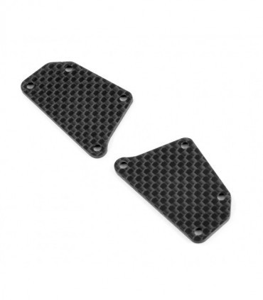 GRAPHITE REAR LOWER ARM PLATE 1.6MM (L+R)