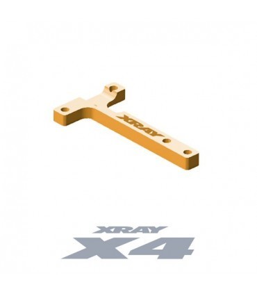 X4 BRASS CHASSIS T-BRACE 10g