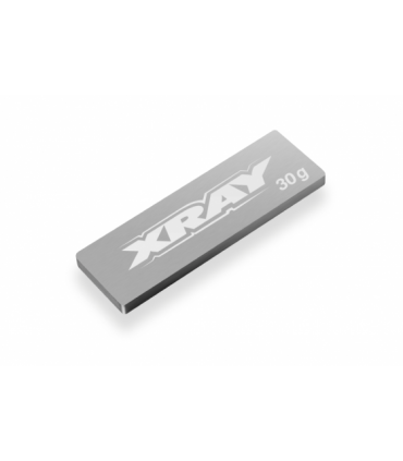 XRAY PURE TUNGSTEN CENTER CHASSIS WEIGHT 30g