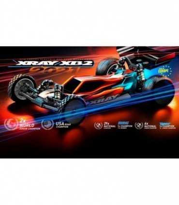 XRAY XB2D'21 - 2WD 1/10 ELECTRIC OFF-ROAD - DIRT EDITION