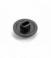 ALU 2-PAD SLIPPER CLUTCH PLATE WITH ADAPTER - SWISS 7075 T6 - HARD COATED
