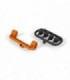 ALU UPPER ARM HOLDER - SWISS 7075 T6 - SET - DERECHO