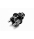 ADAPTADOR DISCO FRENO LIGERO NEGRO - SWISS 7075 T6