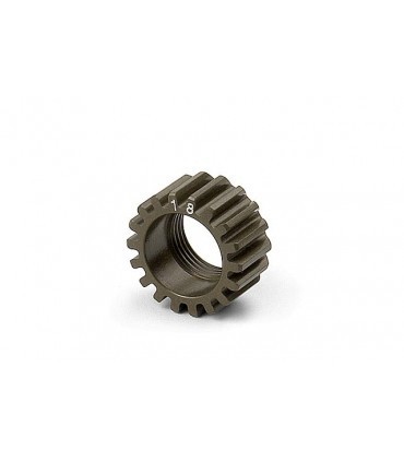 PIÑON XCA ALU 7075 T6 TRATADO - 18T (1ST)