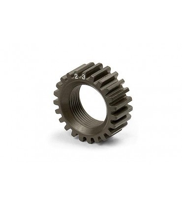 PIÑON XCA ALU 7075 T6 TRATADO - 23T (2º)