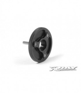 FLYWHEEL REVERSE - FLAT - ALU 7075 T6 - HARD COATED - 30MM