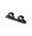 SOPORTE TRASERO TRAPECIOS -DELANTERO RF- NEGRO 7075 T6