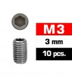 TORNILLOS M3x3mm PRISIONEROS (10u.)