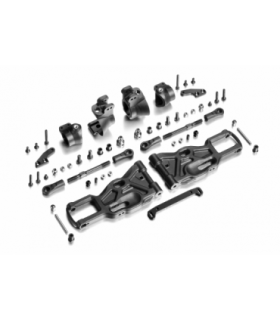 JUEGO DE CONVERSIÓN DE SUSPENSIÓN DELANTERA XRAY XB8/GTX C-HUB