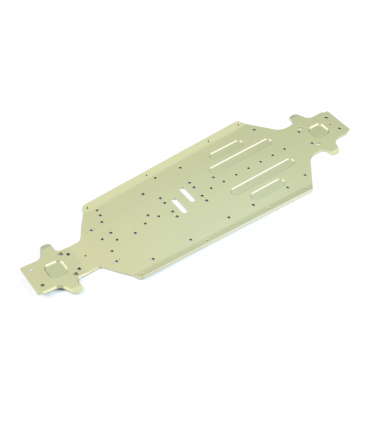 XB8E'21 ALU CHASSIS - SWISS 7075 T6 (3MM)