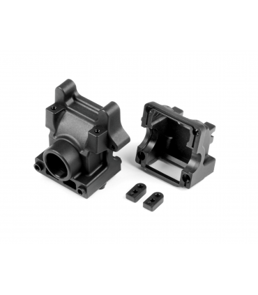 GT DIFF BULKHEAD BLOCK WITH AIR COOLING SET FRONT/REAR