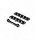 GT’22 ALU FRONT LOWER SUSP. HOLDER - REAR - SQUARE ADJ. ROLL-C.