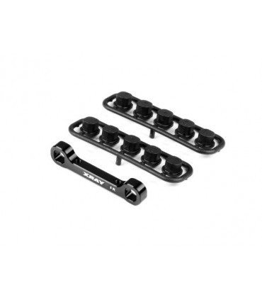 GT’22 ALU FRONT LOWER SUSP. HOLDER - REAR - SQUARE ADJ. ROLL-C.