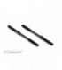 ADJ. TURNBUCKLE M5 L/R 75 MM - SPRING STEEL (2)