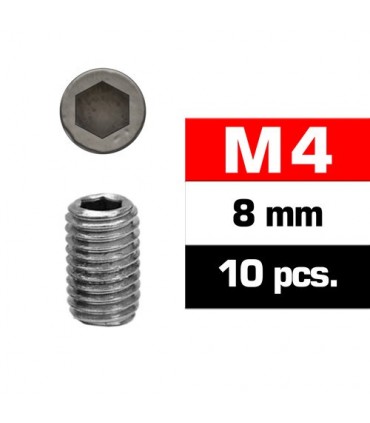 TORNILLOS M4x8mm PRISIONEROS (10u.)