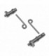BRAKE CAM POST & ROD (2+2)