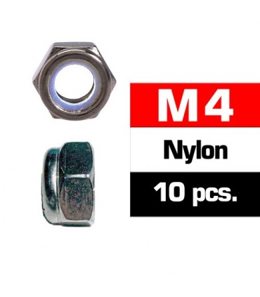 TUERCAS AUTOBLOCANTES M4 (10u.)