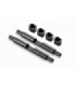 EXTREME HEAT RESISTANT CENTER ALU DIFF PIN WITH INSERTS (2+4)