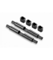 EXTREME HEAT RESISTANT CENTER ALU DIFF PIN WITH INSERTS (2+4)