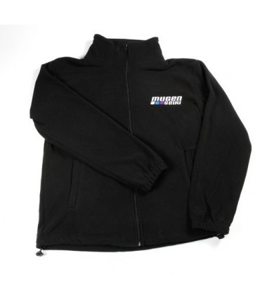 CHAQUETA CREMALLERA NEGRA TALLA XL MUGEN