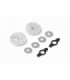 AMORTIGUADOR PISTON 2-VIAS FLUJO DELRIN 5-H. (1 5 mm) y 2-H. (1.0MM) (2)