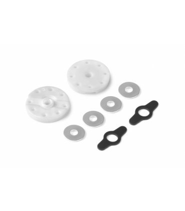 AMORTIGUADOR PISTON 2 VIAS FLUJO DELRIN 6-H. (1 3 mm) y 2-H. (1 1 mm) (2)