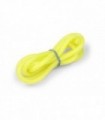 TUBO SILICONA 1M (2.4 x 5.5MM) AMARILLO FLUOR